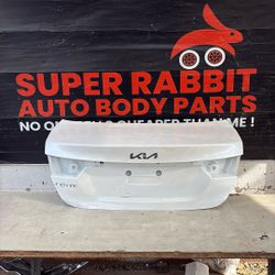 2019 Forte Trunk Lid Shell OEM 2024 