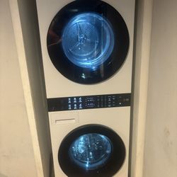 LG Stacked Washer & Dryer 