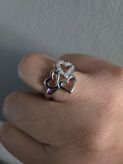 Size 10 pure sterling silver 925 ring