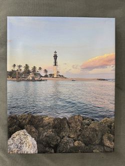 11x14 Canvas Print Art - Lighthouse Point