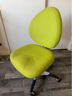High quality children’s ergonomic adjustable chair removable cover green