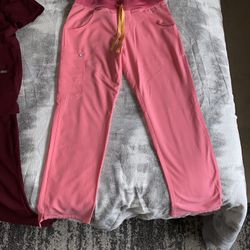 Figs Pink Scrubs Two Piece 