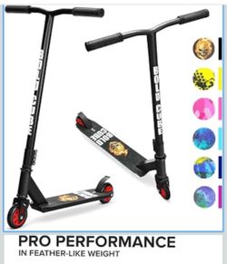BOLDCUBE Stunt Scooter Freestyle Pro 360° | Aluminium Deck