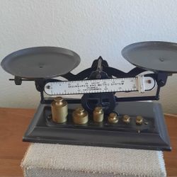 Antique Pelouze Labratory/Photographer's Scale 