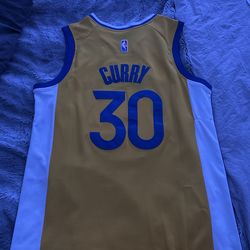 Stephen Curry Golden State Jersey The Bay (yellow)