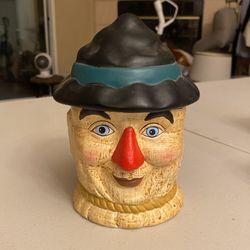 Enesco Ceramic Wizard Of Oz Scare Crow Coin Bank