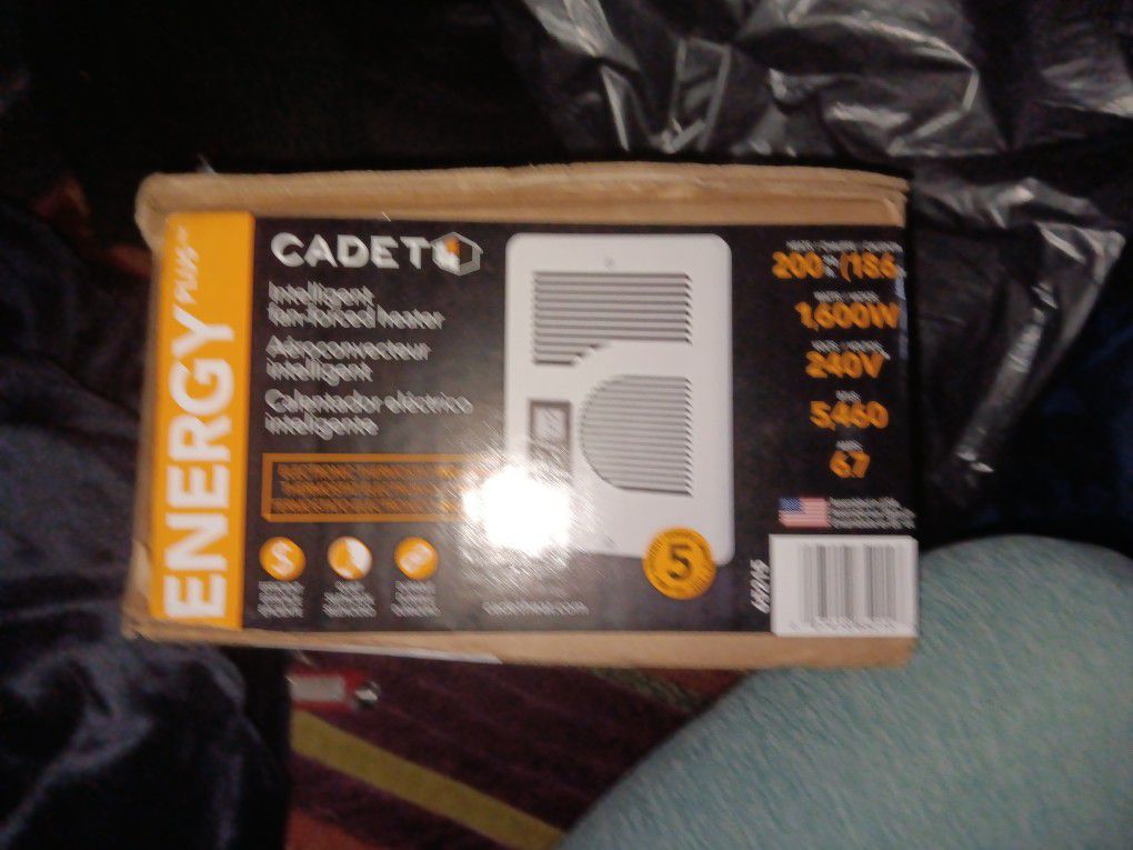 Cadet ENERGY PLUS Heater With Electronic Thermostat Included