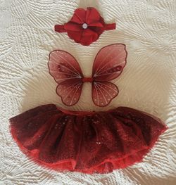 Baby Girl Tutu Set 0f Three Pieces ( 0-12 Months 