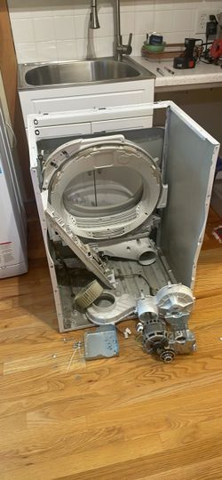 Front-Load Dryer – Disassembled for Parts