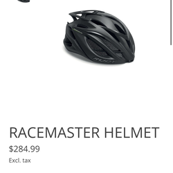 RUDY PROJECT Racemaster Mips Helmet Black Stealth Matte size S-M