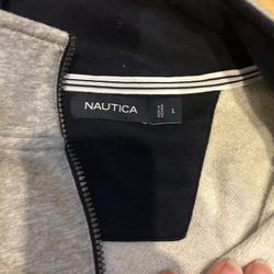 Men’s Large Nautica Quarter zip 