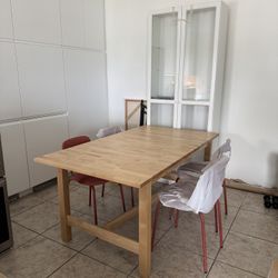 Wood IKEA Dining Table Leaf