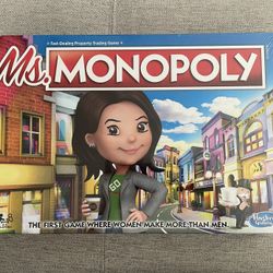 Ms. Monopoly Board Game