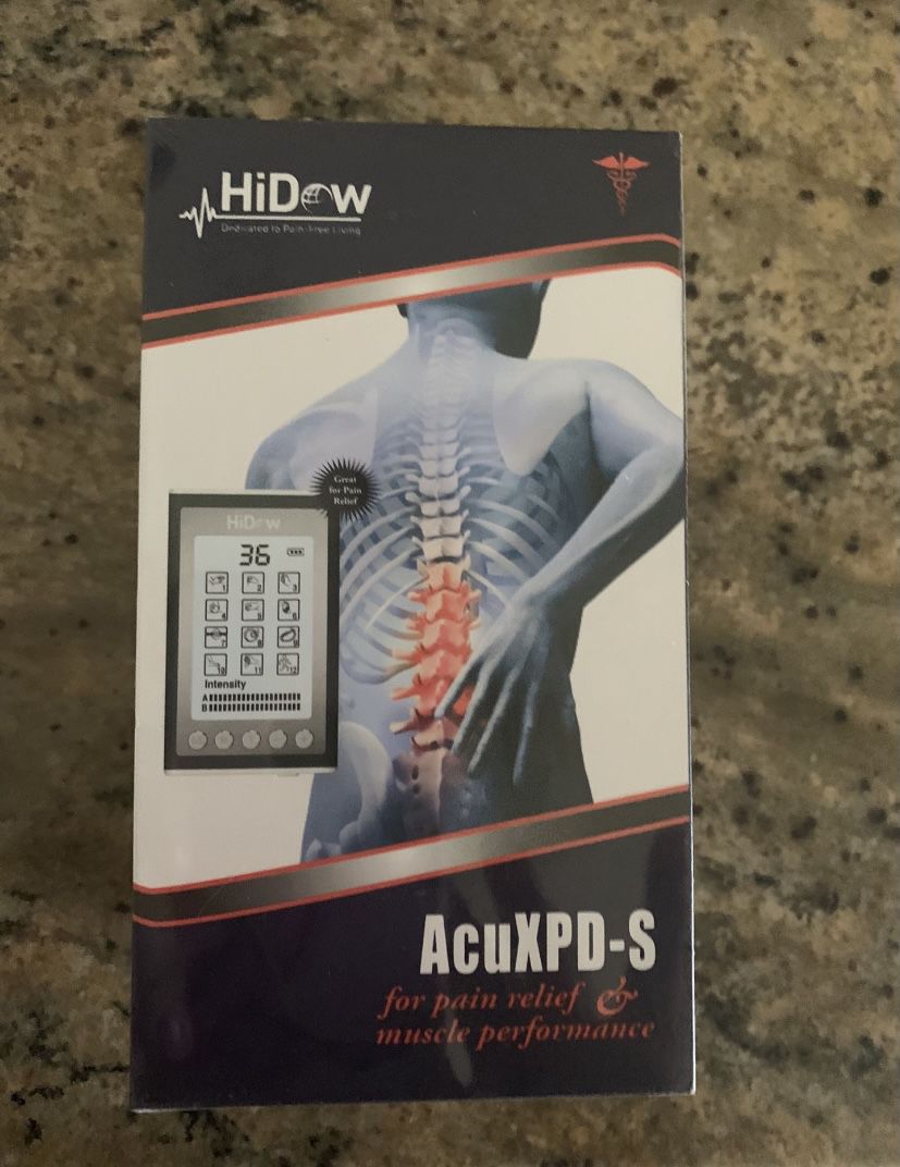 AcuXPD-S Hi-Dow Electrotherapy pain relief device. Brand new and wrapped in the box -never Used