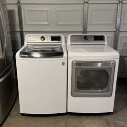 Set LG Heavy Duty Washer Machine And Gas Dryer Everything Works We Deliver 