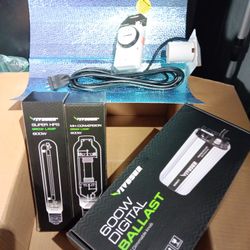 VIVOSUN Hydroponic 600 Watt HPS MH Grow Light Air Cooled Reflector Kit