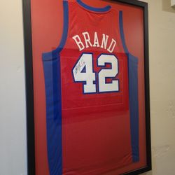 Autographed Elton Brand Jersey