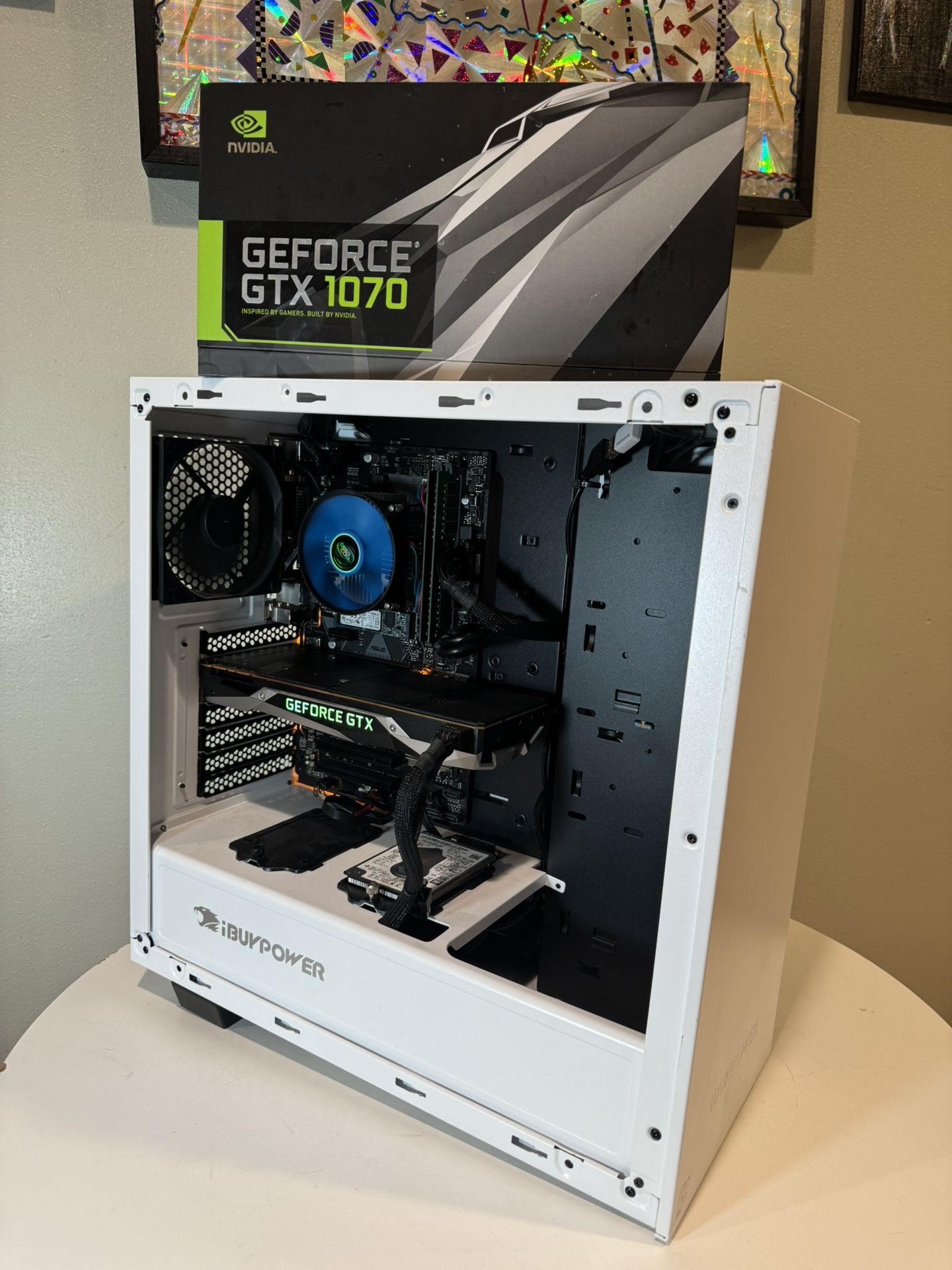 i7 8700/32gb Ram/GTX 1070 Gaming PC Desktop Computer Windows 10 VR READY