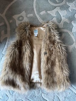 Old Navy Faux Fur Vest 5t
