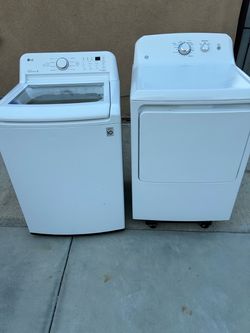 LG WASHER GE DRYER ELECTRIC 240V 2 Months Warranty