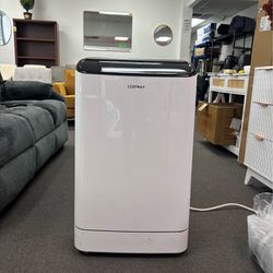 New 15000 BTU Portable Air Conditioner with Remote APP Control White
