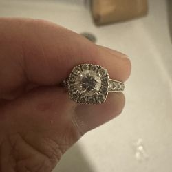 Engagement Ring Natural Diamonds Size 4