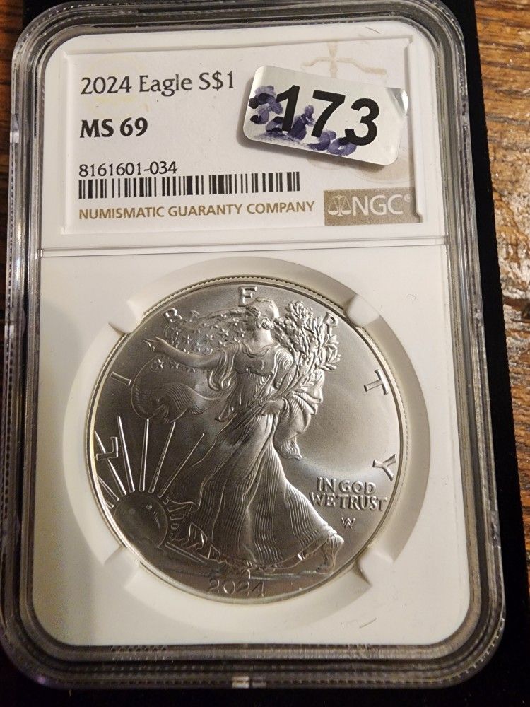 2024 Ms69 Silver Eagle