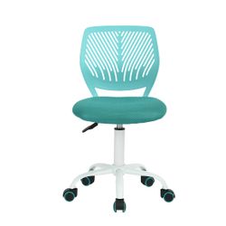Homy Casa CARNATION TURQUOISE Office Chair Open Box