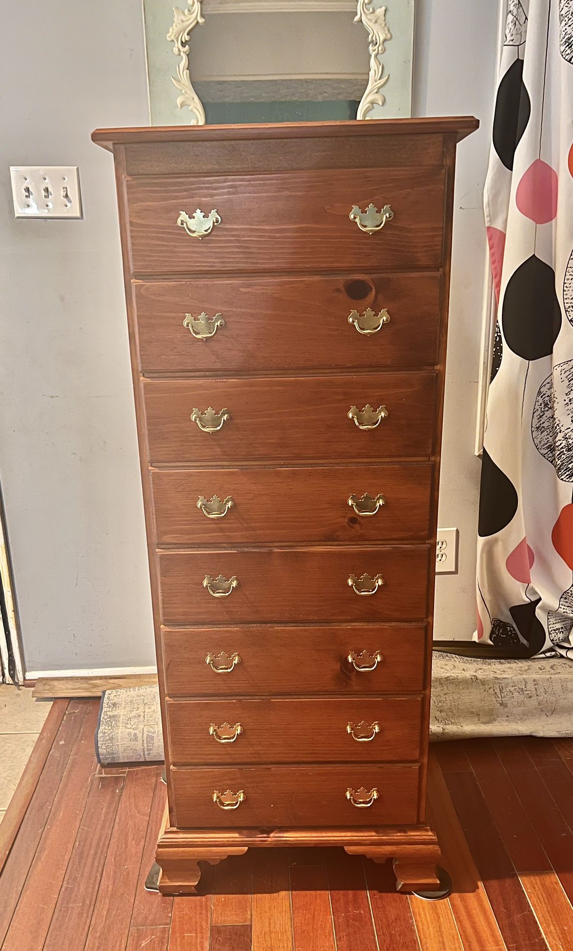 Seely Co Solid Wood Lingerie Chest Of Drawers Dresser