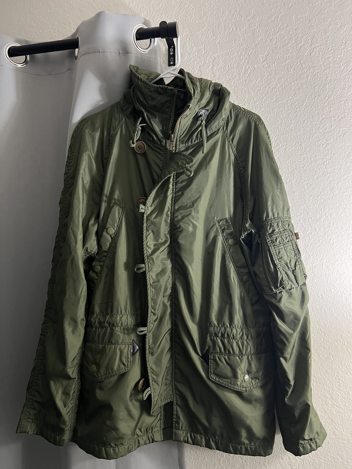 Green Alpha Industries Jacket/Parka