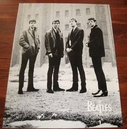 The Beatles 1995 ANTHOLOGY 1 Giant 36x48 Promo Poster Lennon McCartney