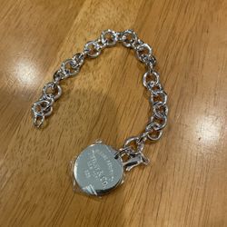 Return To Tiffany Round Bracelet 7 1/2”