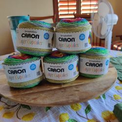 Caron Layer Cupcakes By Yarnsprations New