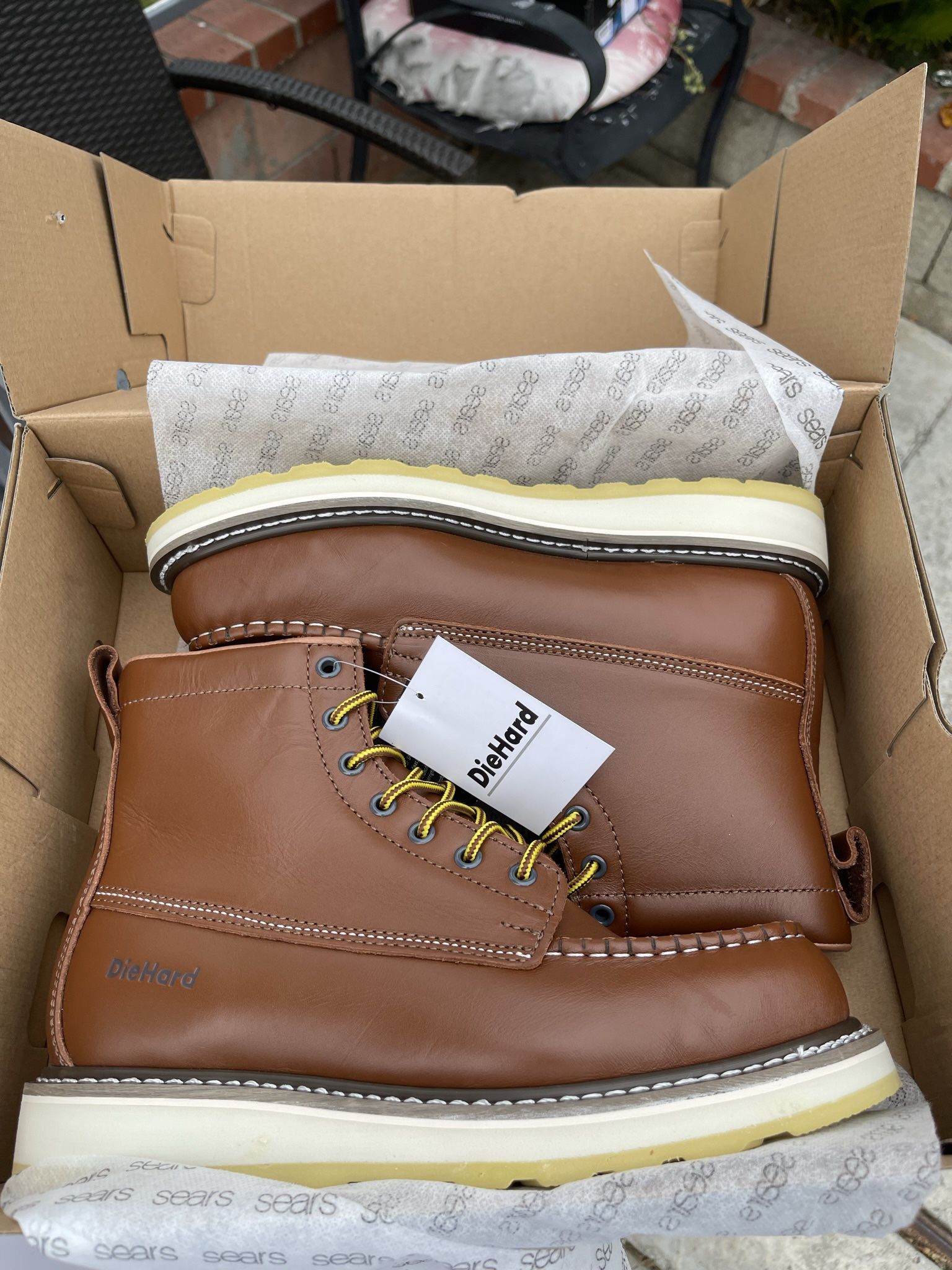 Sears Diehard Die Hard Working Boots Die Hard Work Boots High Tops