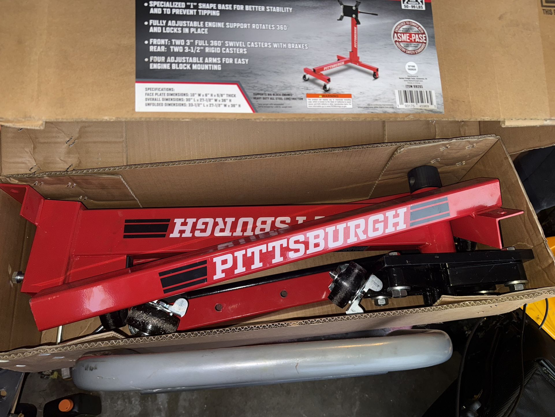 1,000lb  Engine Stand