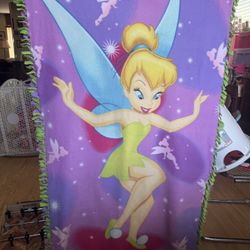 Tinker Bell handmade blanket