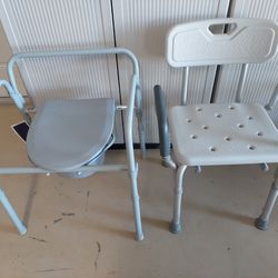 Walker, shower chair, bathroom chair and wheelchair 