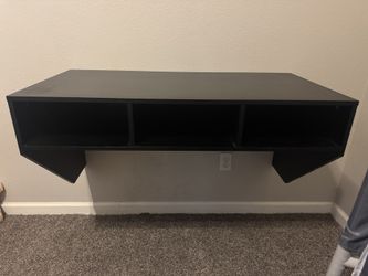BLACK Floating Desk