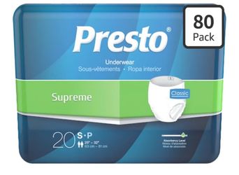 Presto Supreme Underwear 40 Pack