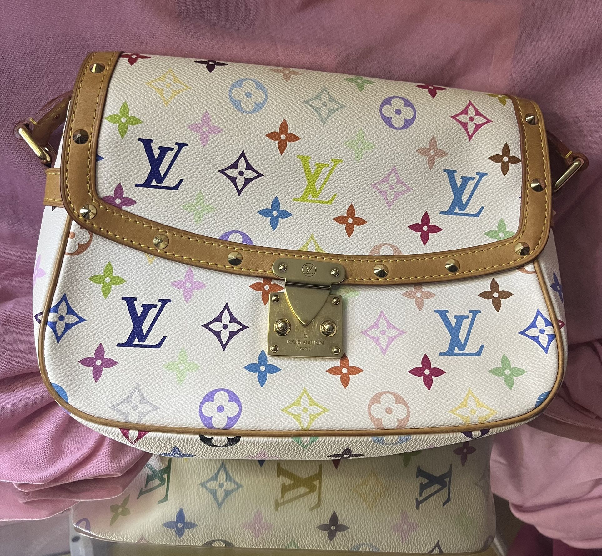 Authentic Louis Vuitton Multicolor Solange Bag