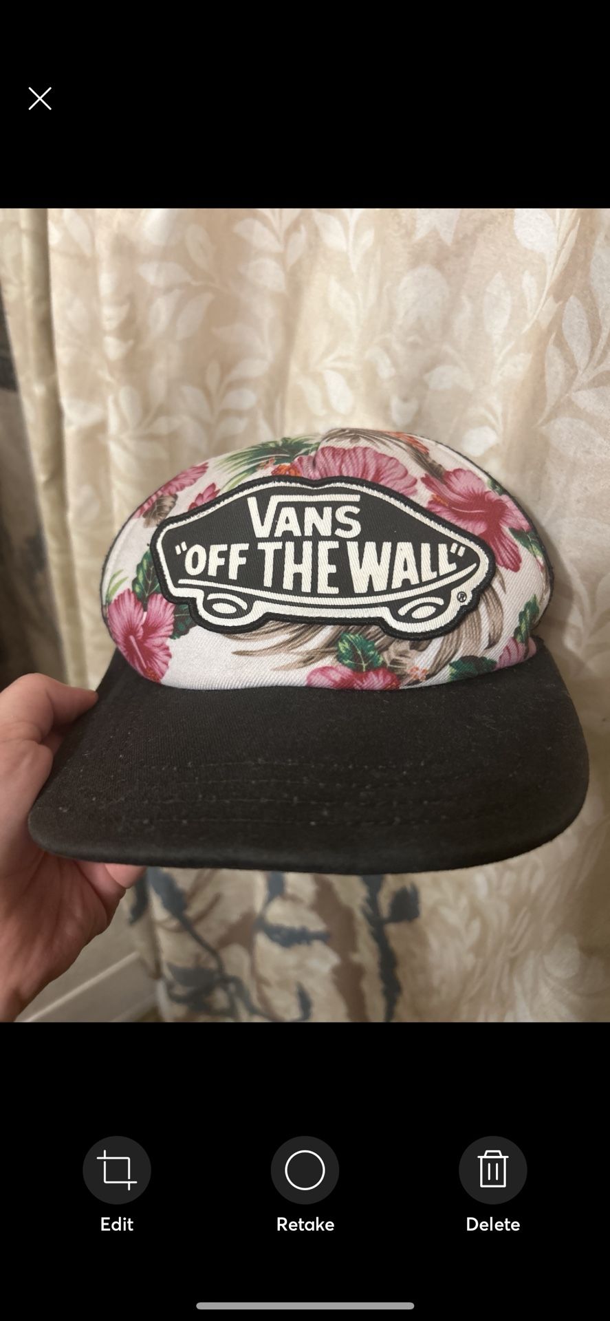 Tropical Vans Snapback Cap