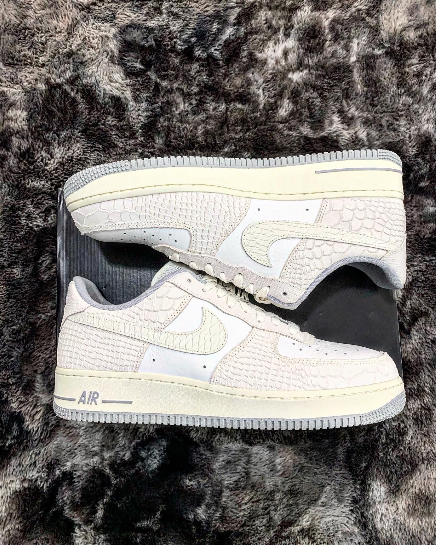 Nike Air Force White Python