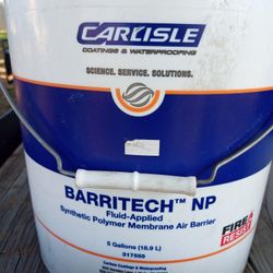 Carlisle Barritech NP: Air & Vapor Barrier 5 Gal