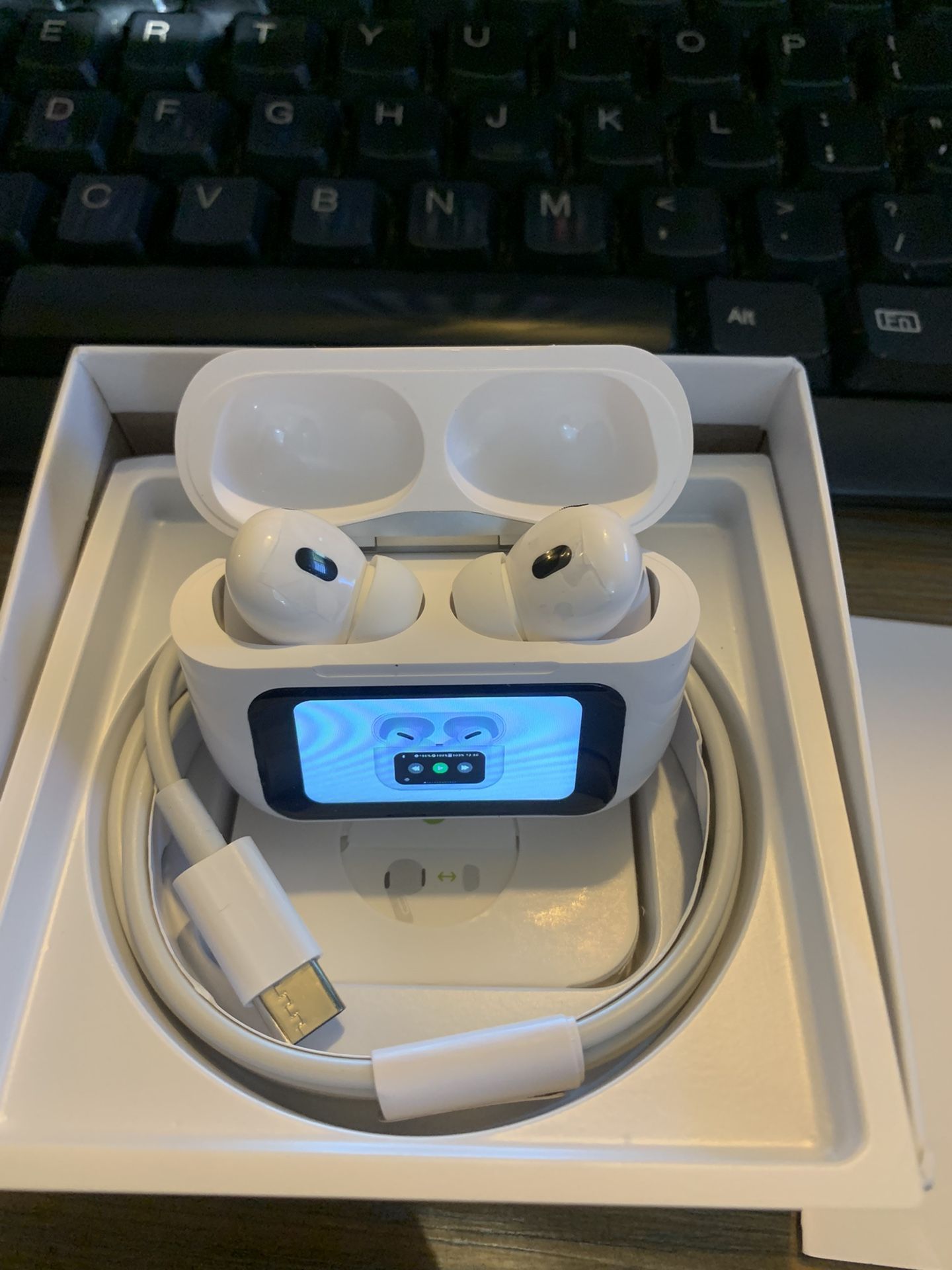 ANC/ENC double dark noise reduction touch control ear buds- NOT APPLE