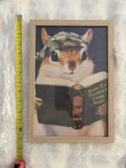 Squirrel Framed Art