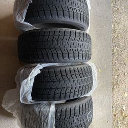 4 Bridgestone Blizzak Snow Tires