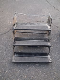 metal RV fold out steps