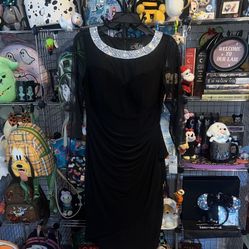 NWT Alex Evenings Gorgeous Black Dress Women’s size 6 MSRP $179