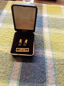 Sapphire earrings