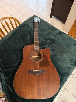 Ibanez AW54CEOPN Artwood Dreadnought Acoustic-Electric Guitar Open Pore Natural